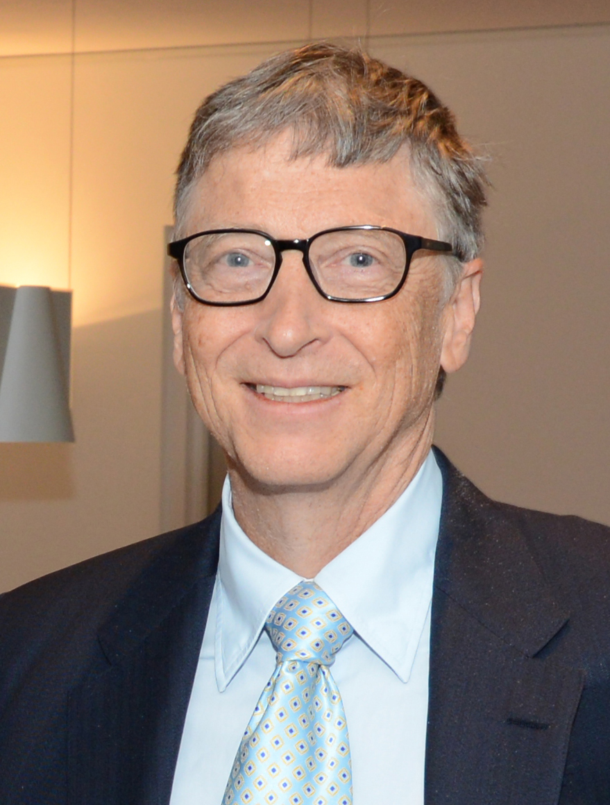 Microsoft founder and philanthropist, Bill Gates