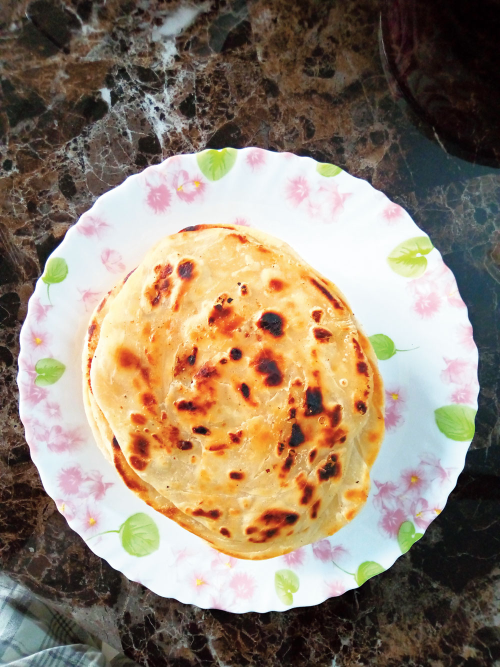Crispy lacha pratha