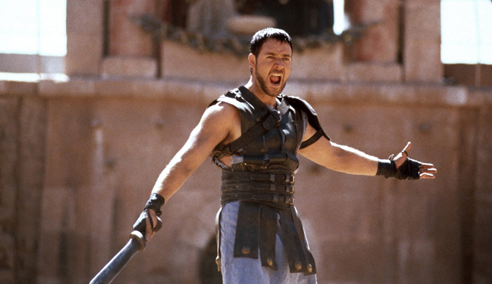 Russell Crowe in 'Gladiator'