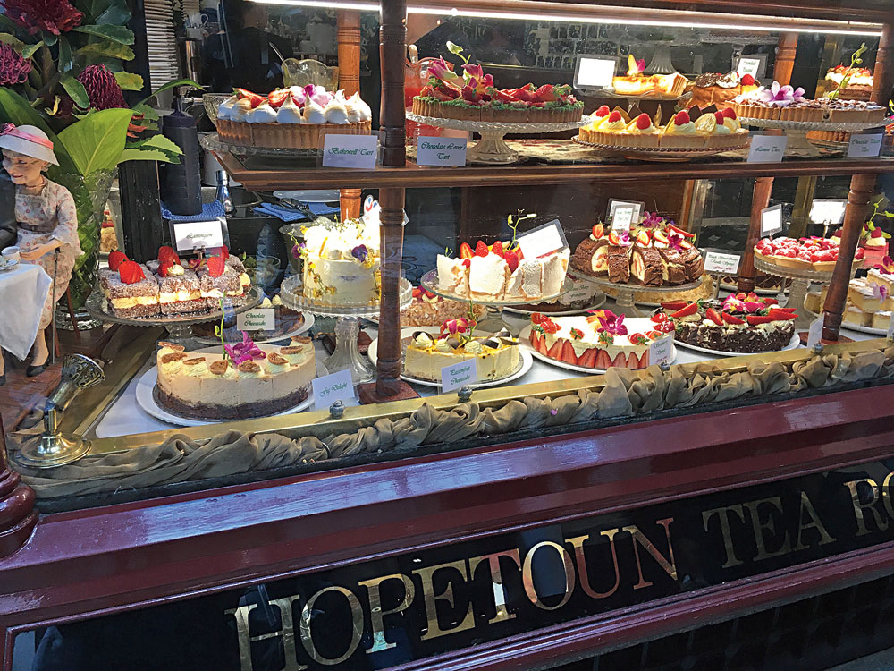 The iconic Hopetoun Tea Room