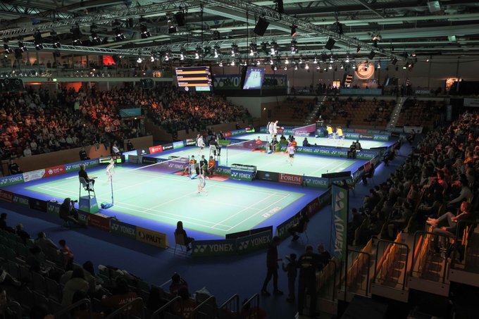 Innogy Sporthalle, where the Yonex German Open was supposed to take place