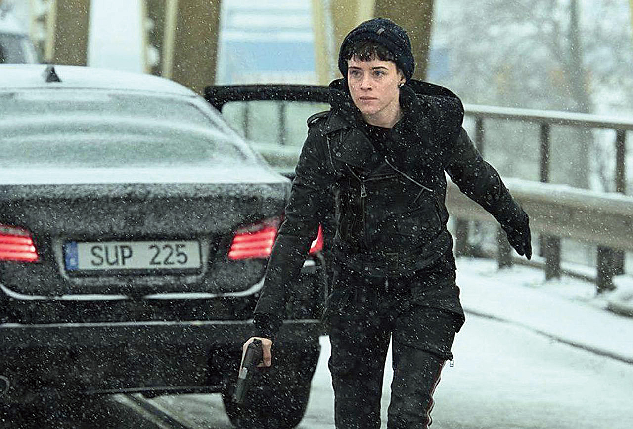 Claire Foy stars as Lisbeth Salander in The Girl in the Spider’s Web