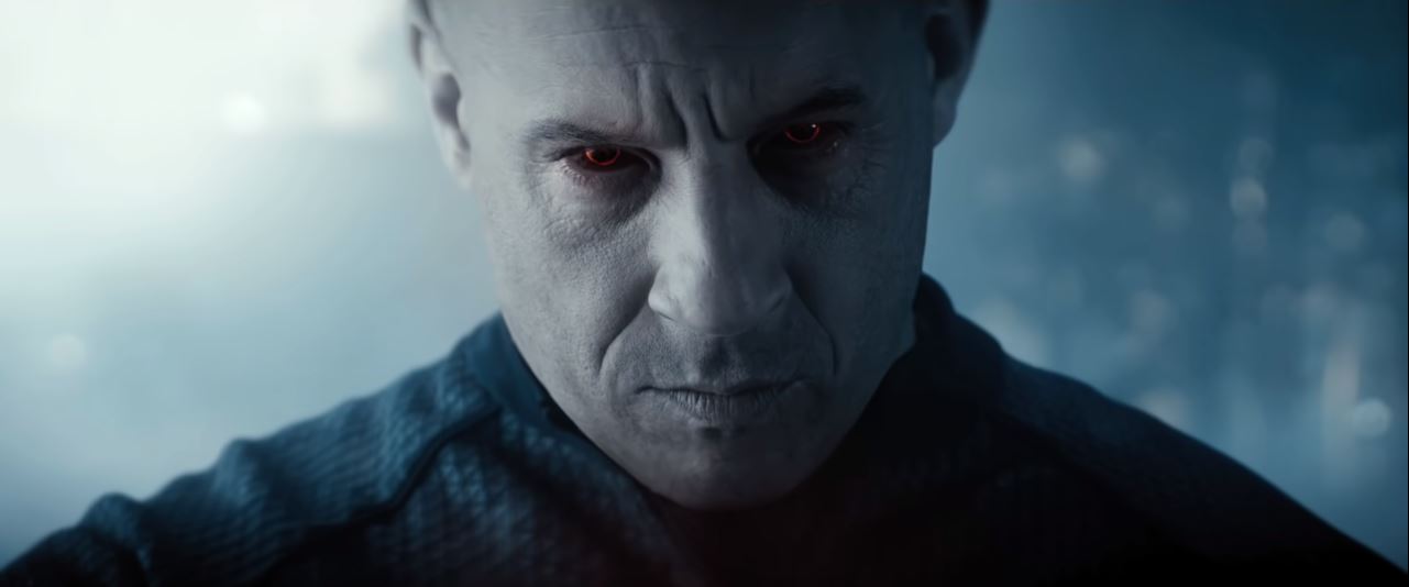 Vin Diesel in a still from Bloodshot