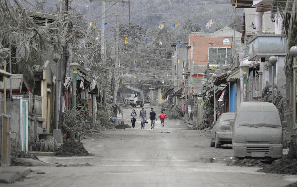 natural disaster | It's risky, but villagers made Philippine volcano ...