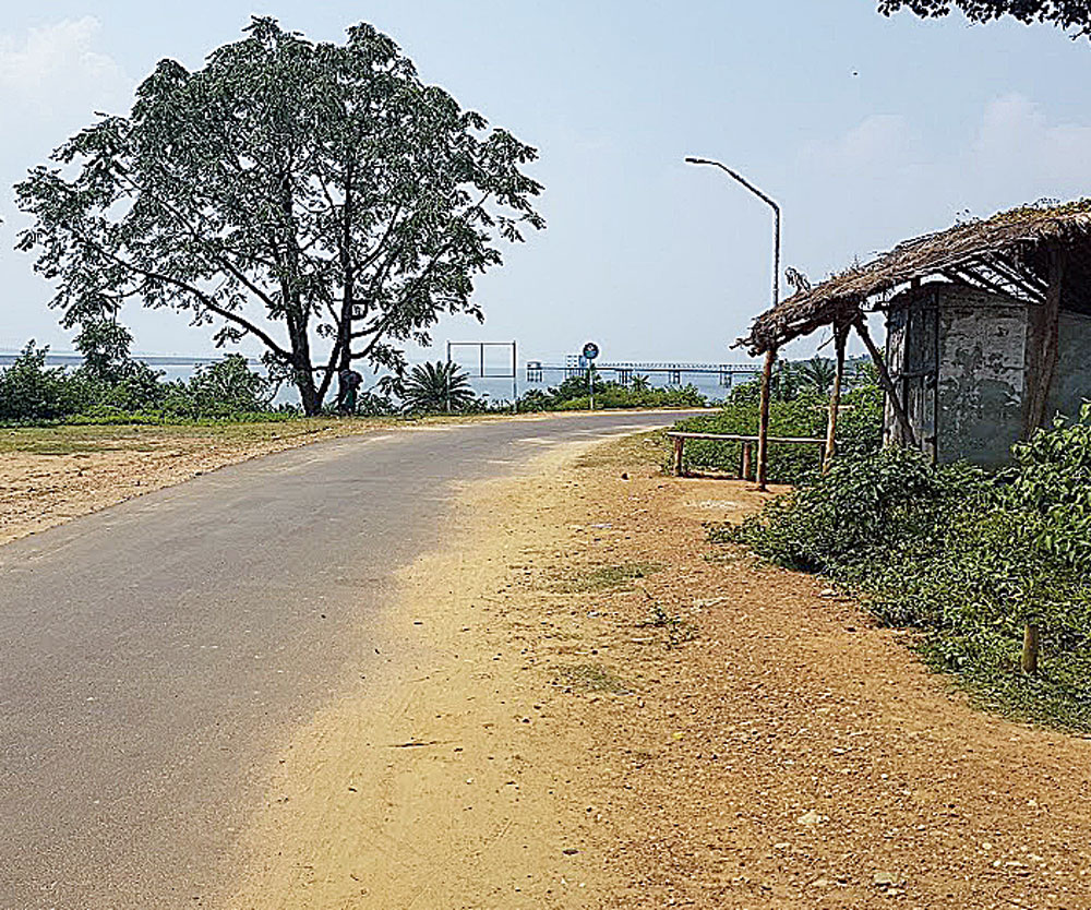 You’ll also cross acres and acres of farmland growing paddy