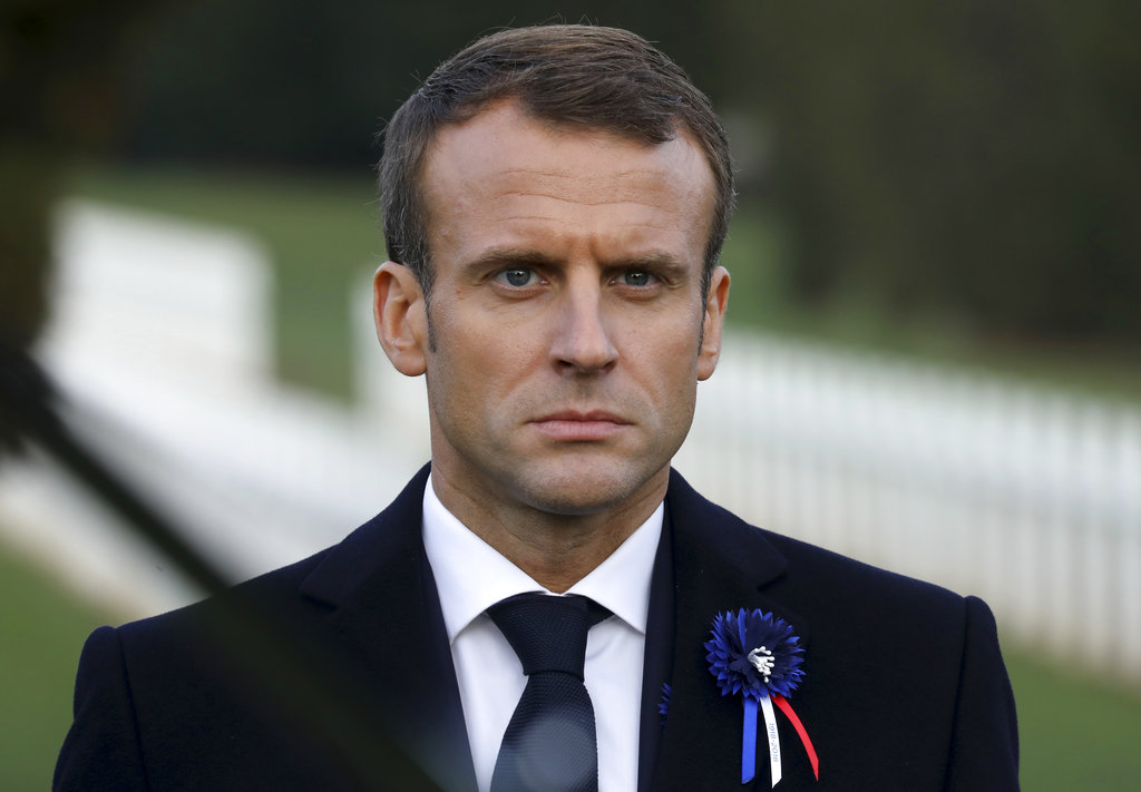 6 held in plot to ‘attack’ French President Emmanuel Macron