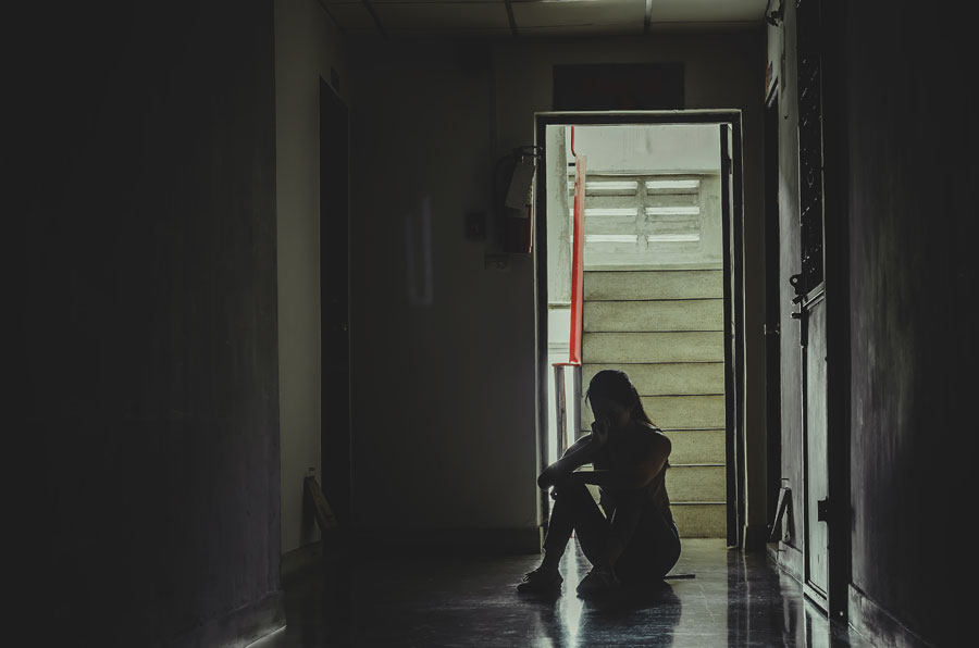 The survivor was married when she was trafficked in the middle of 2018