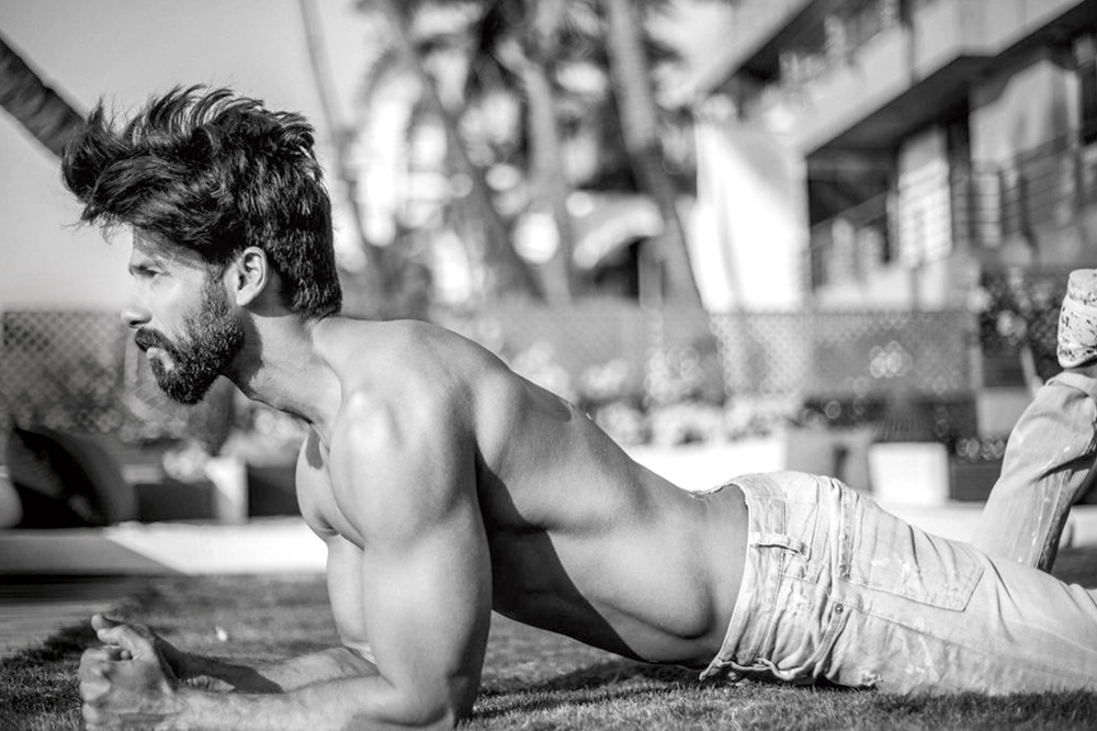 shahid kapoor 2022 body