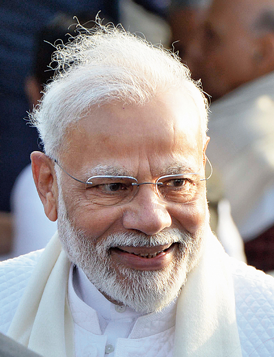 ‘People’s consent’ on Modi's lips; no, not CAA - Telegraph India