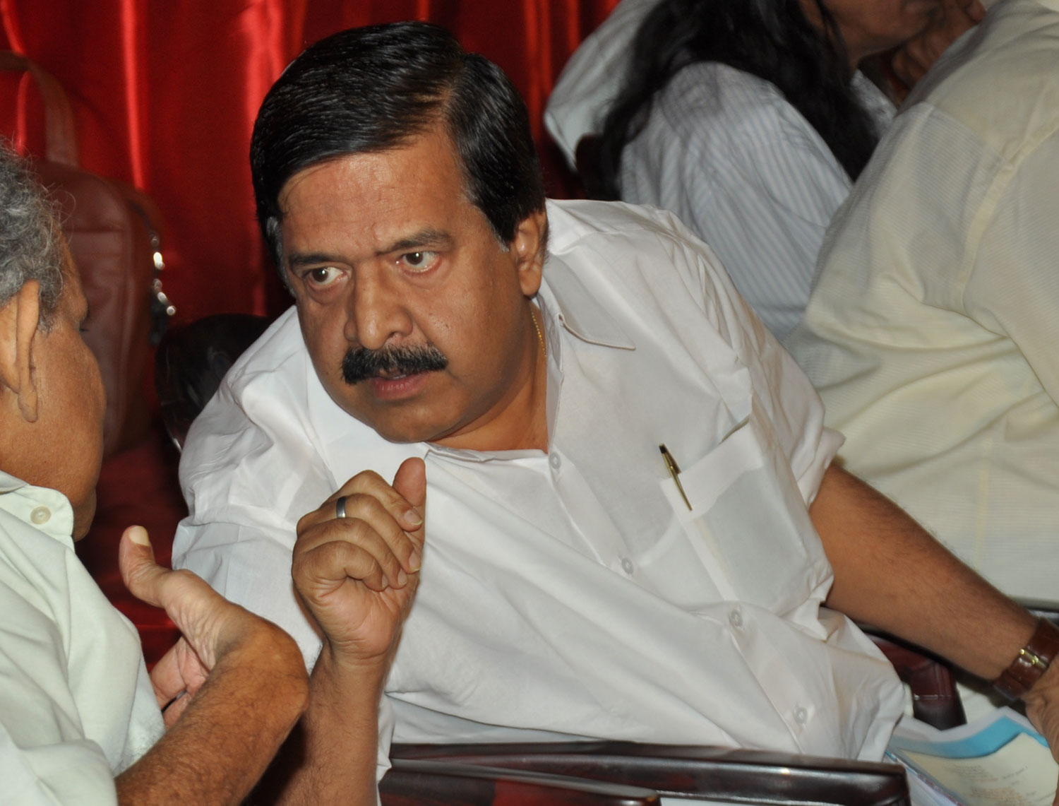 The leader of the Opposition and vice-chairman of the Loka Kerala Sabha, Ramesh Chennithala (in picture) of the Congress, had resigned on Monday to protest the Left Democratic Front government’s alleged apathy to act against CPM leaders accused of harassing the NRI businessman.