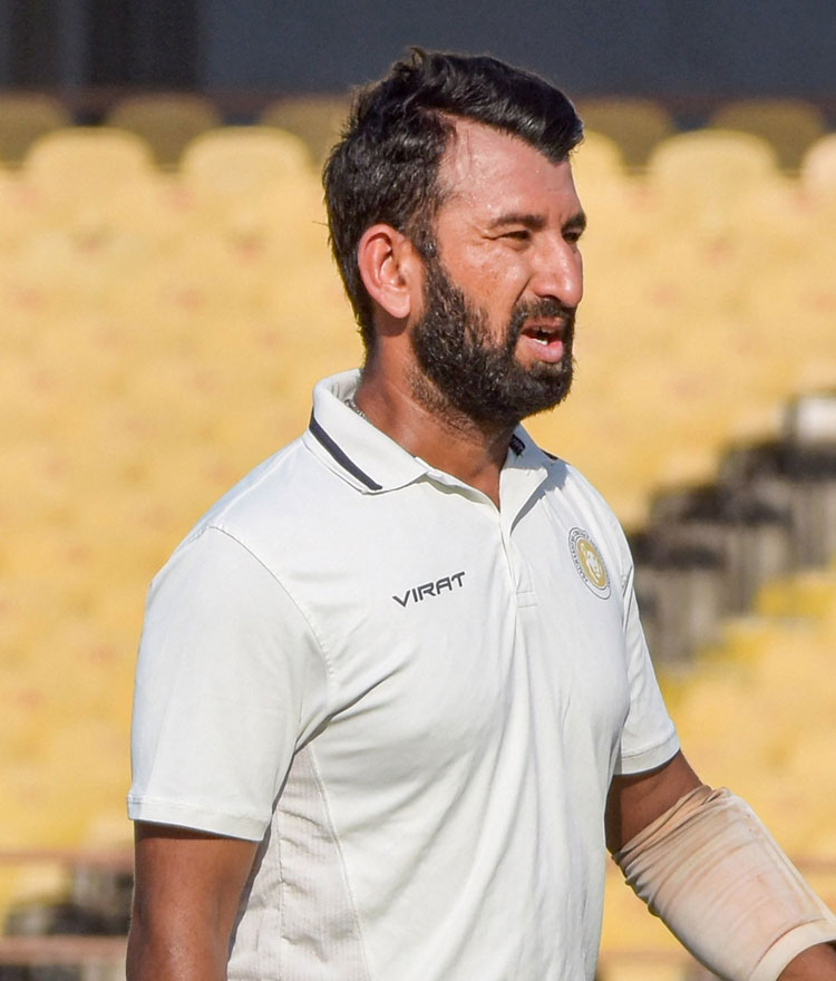 Cheteshwar Pujara: Pitch among slowest - Telegraph India