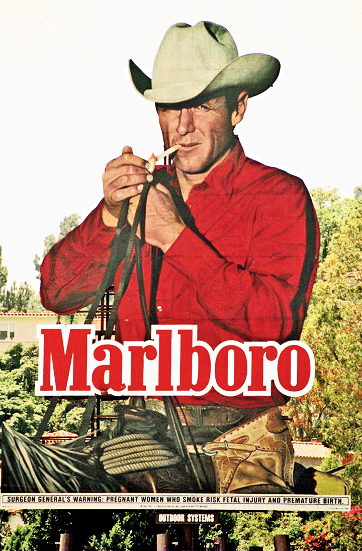 Robert C Norris in the Marlboro ad
