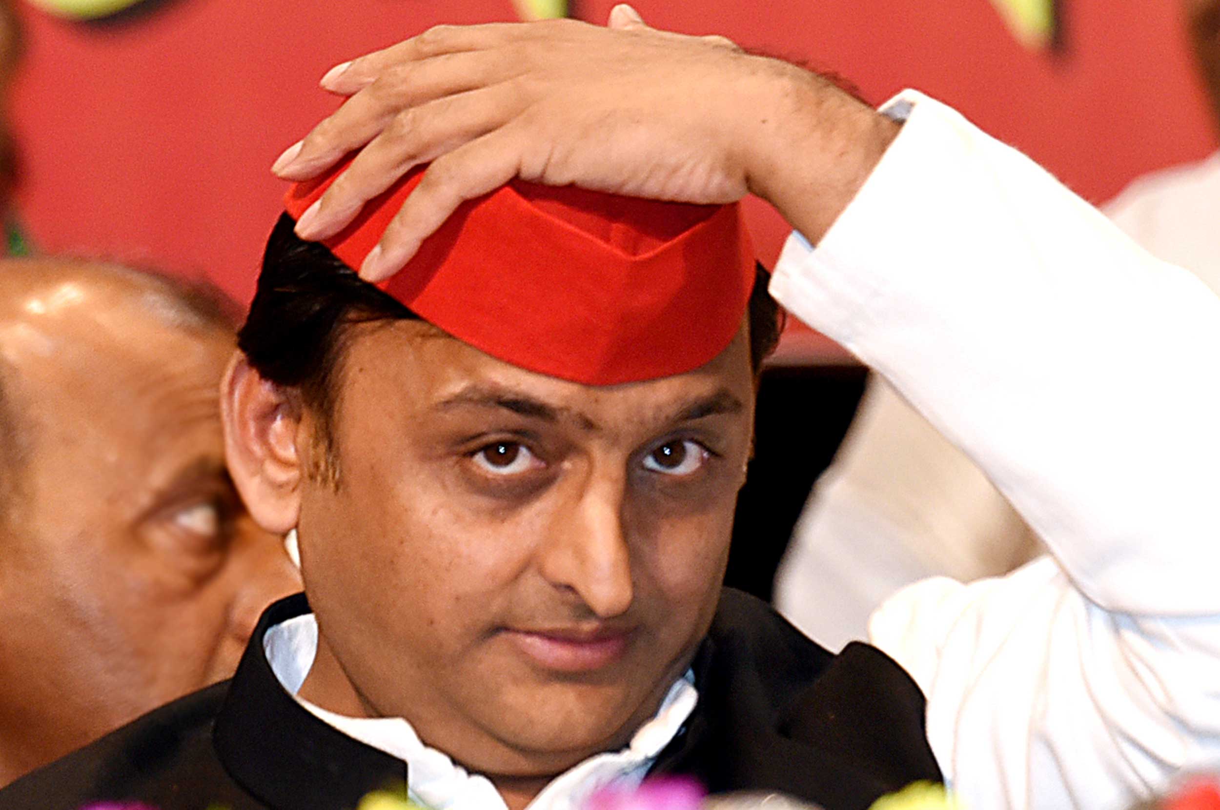 Replying to a question, Akhilesh Yadav (in picture) said: “My team is working on issues that are to be taken up. We will come out with a manifesto soon.”