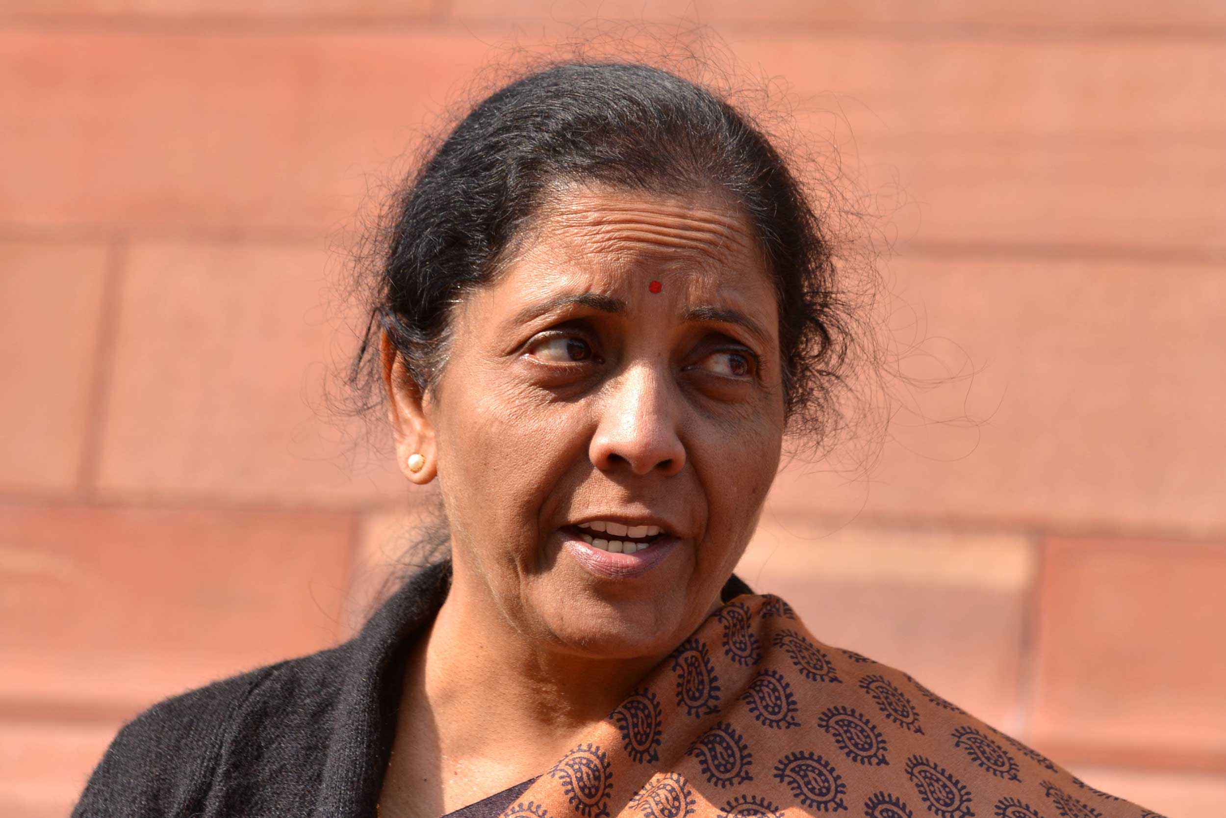 Defence minister Nirmala Sitharaman 