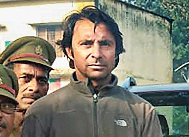 Jyoti Randhawa after his arrest. 