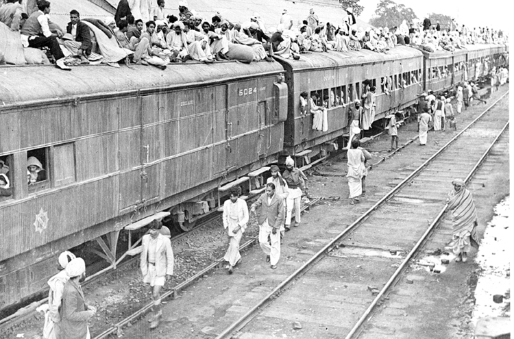 A refugee special train at Ambala Station during Partition. Seventy-two years ago, India was a land at war with itself, as a wave of intense communal rioting had both preceded and followed Independence and Partition
