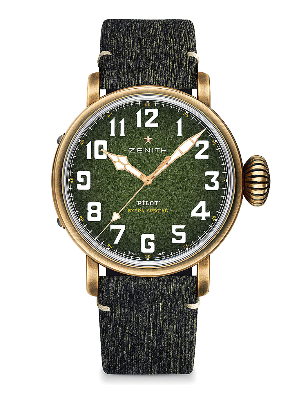 Zenith Pilot Type 20 Extra Special Bronze in a 45mm case