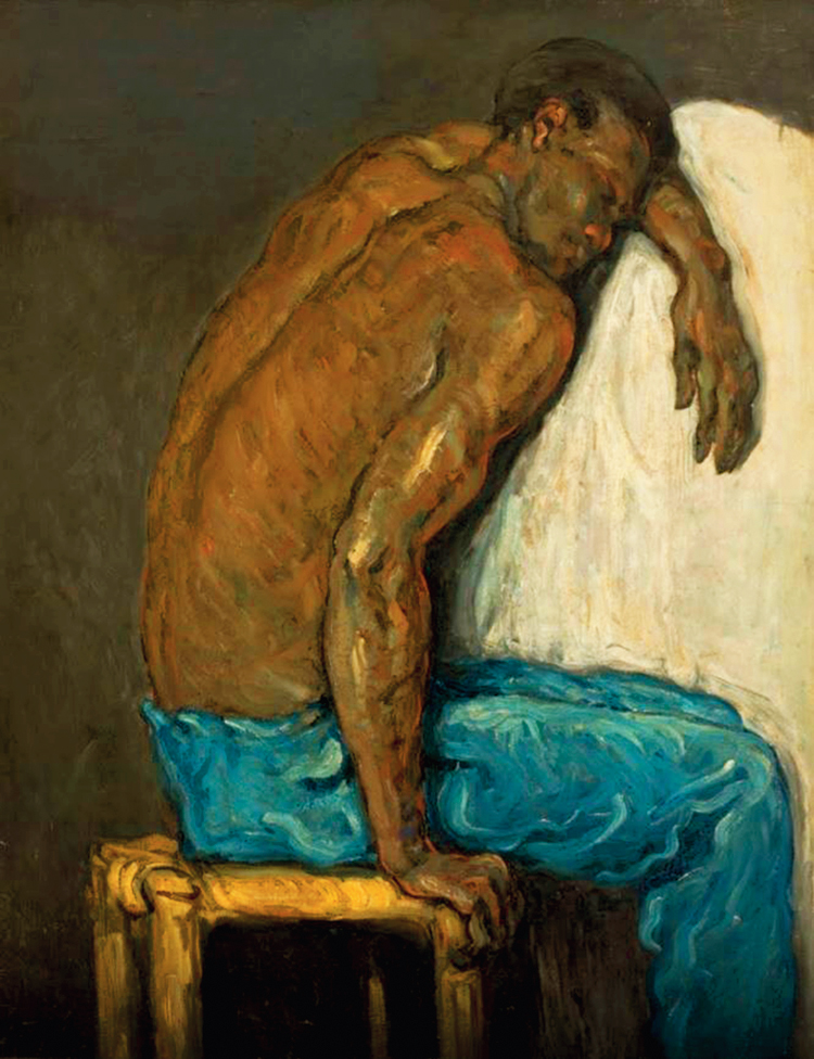 The Negro Scipio (1866-1868) by Paul Cezanne from an online exhibition at MASP