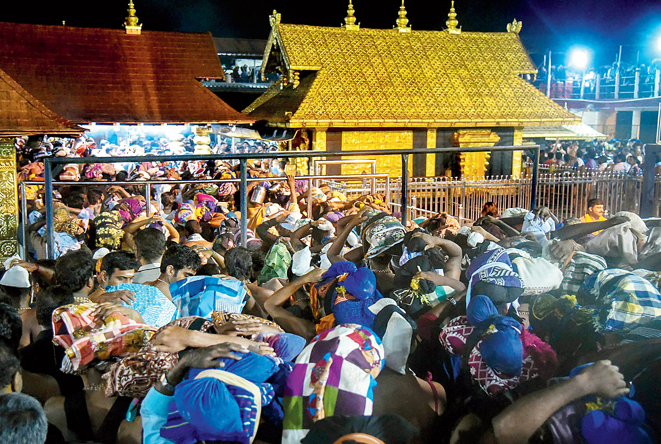 Lord Ayyappa Temple | Sabarimala, the judiciary, and public ...