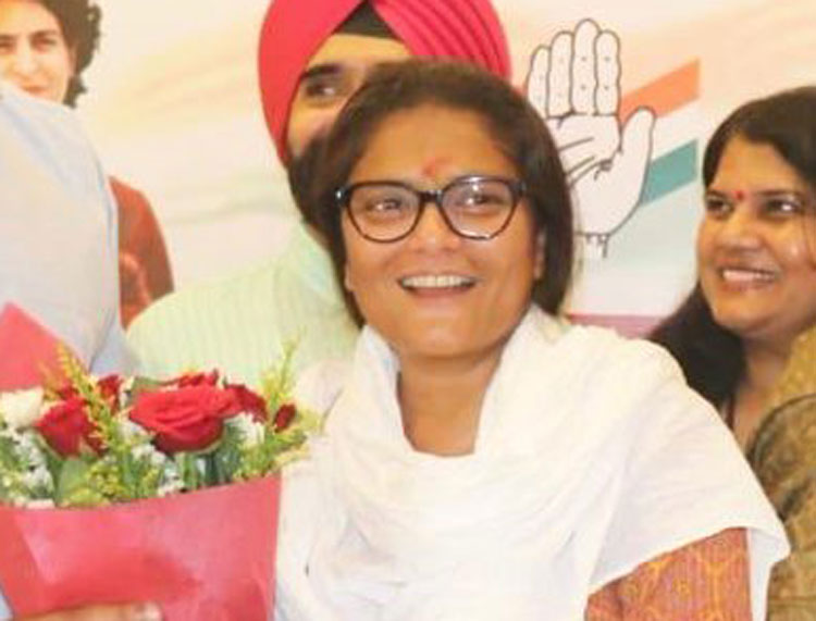  Mahila Congress chief Sushmita Dev