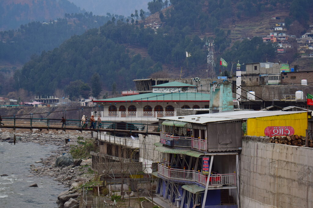 The town of Balakot, where the Indian Air Force carried out an airstrike that the government claims bombed out a Jaish-e-Mohammad camp and  killed many terrorists and their leaders.
