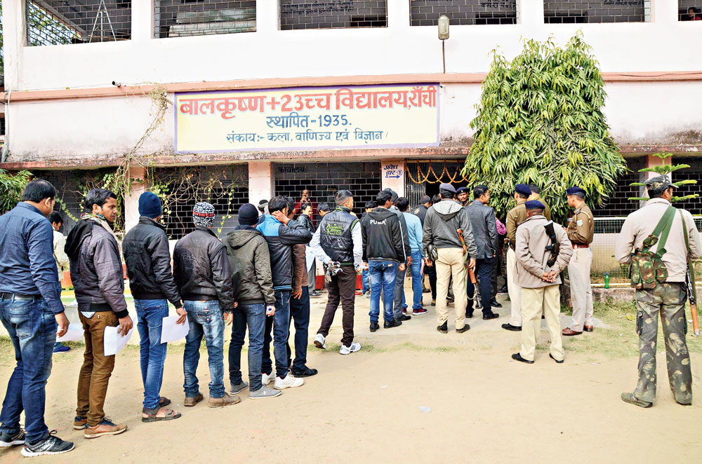 Jharkhand PSC exam marred by trust deficit