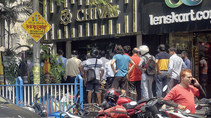 Ballygunge liquor shop