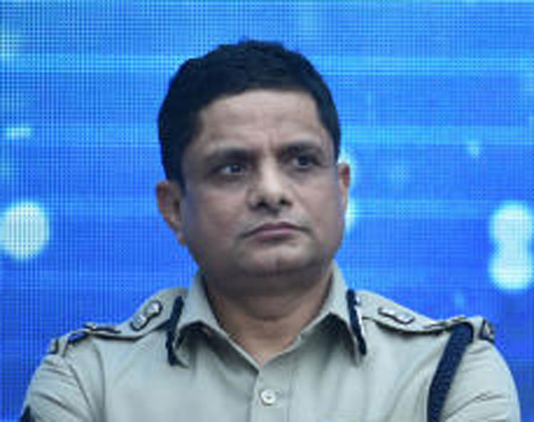Calcutta police commissioner Rajeev Kumar 
