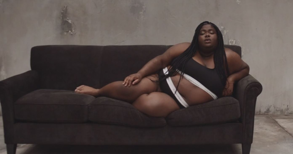 Woman Shames Calvin Klein's Plus-Size Rapper Billboard, She Responds And  Starts A Heated Discussion