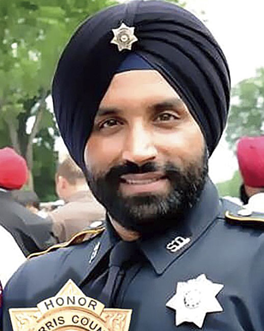 Sikh cop killed near Houston