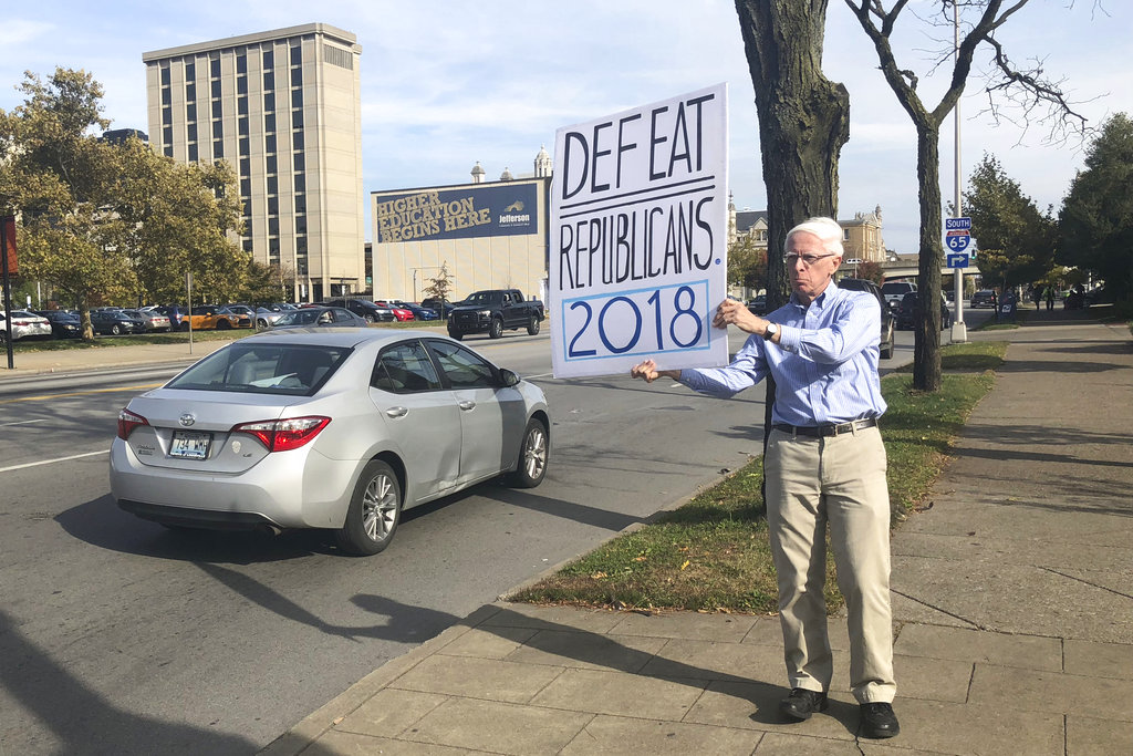 'The survival of the country is going to depend on this election,' said Louisville resident Michael Gregoire.