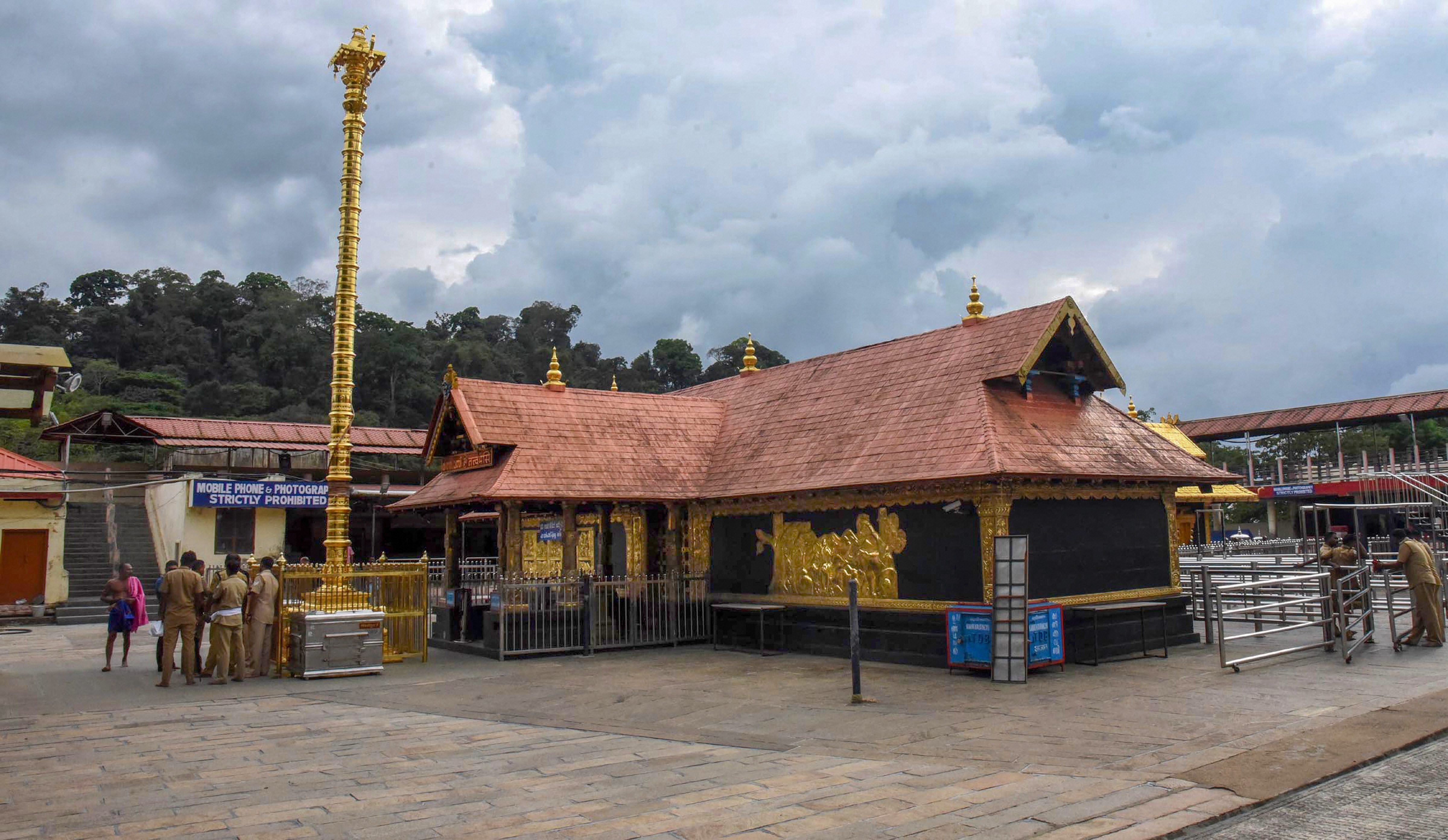 The Sabarimala temple was opened for a five-day monthly puja in the Malayalam month of Thulam on October 17.