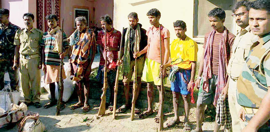 7 poachers held in Odisha sanctuary - Telegraph India