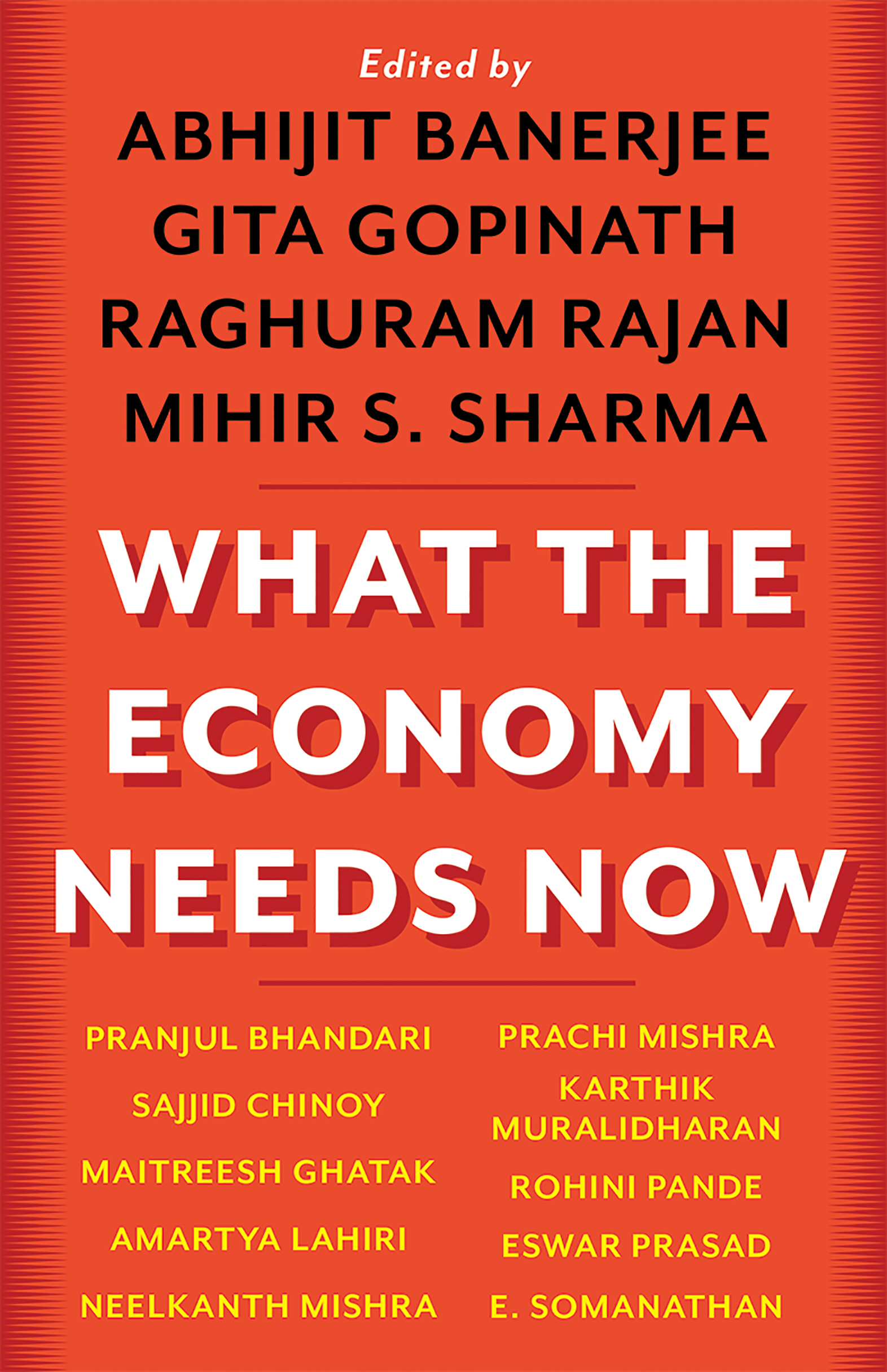 Book cover: What the Economy Needs Now