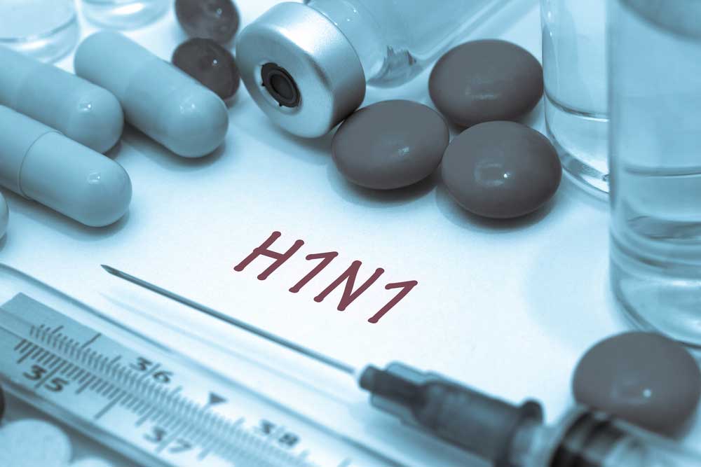 In hospitals across the city, many patients admitted with influenza symptoms have been diagnosed with H1N1.