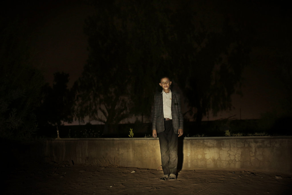 Riyadh is a 13-year-old former child soldier forced to enlist by Houthi rebels. He said he and his younger brother once shot and killed enemy soldiers but most often, he closed his eyes tightly when he fired his rifle, terrified by combat.