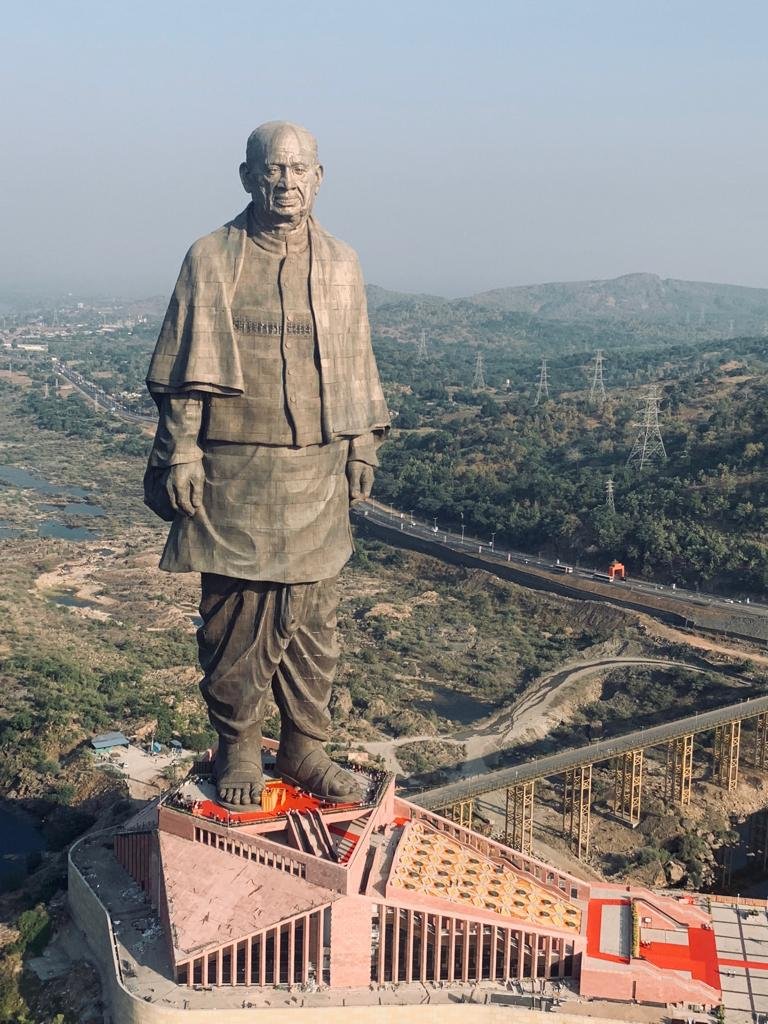 statue of unity video download