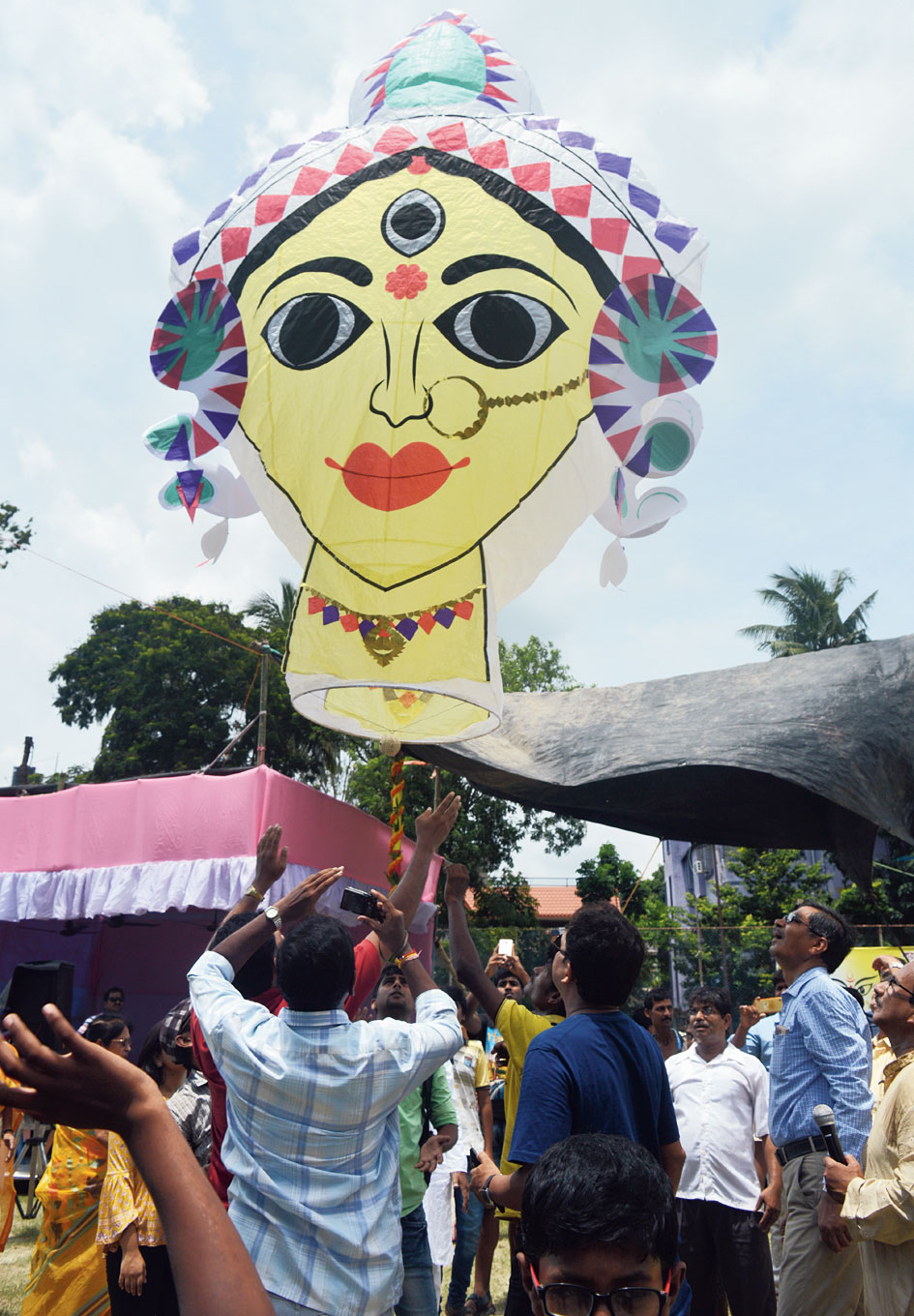 Durga puja preparations take off with commencement ritual that sees ...