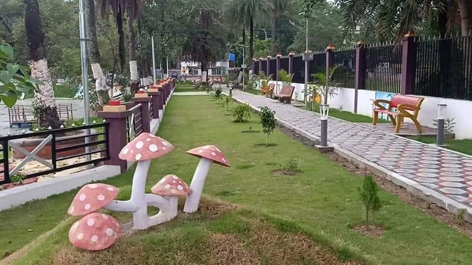 Newly-inaugurated Simpson Park in Hazaribagh On Monday
