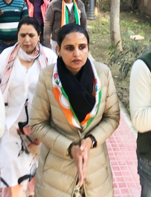 Priyanka Singh/ Party: Indian National Congress/ Constituency: R.K. Puram