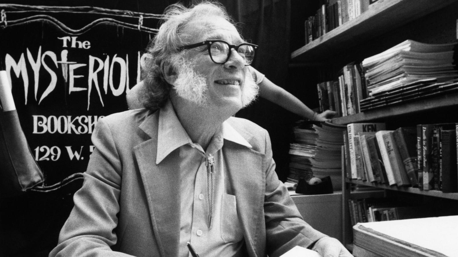 Isaac Asimov in 1984. 