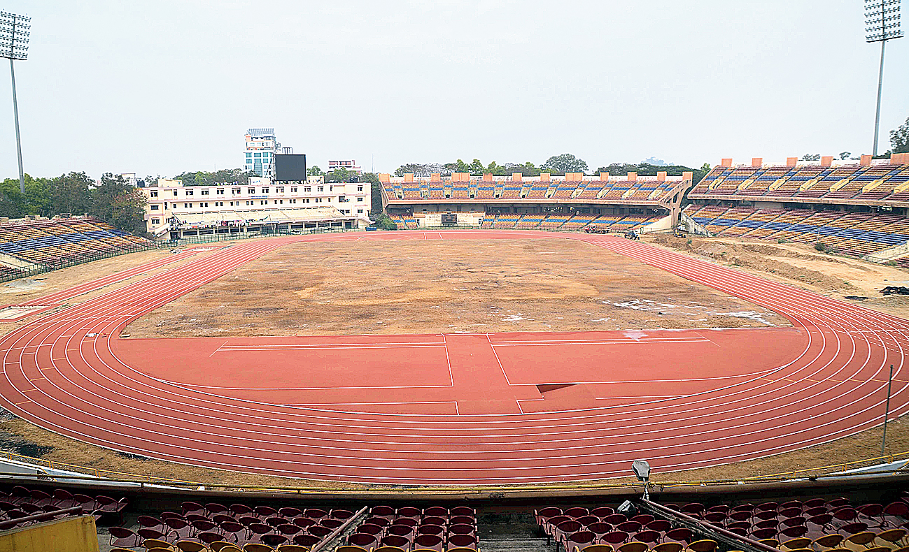 Birsa Munda Football Stadium where the Ran-O-Thon will be held
