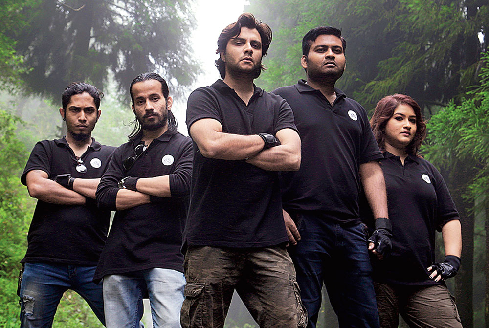 Bhoot busters: The intrepid members of Team DoS  
