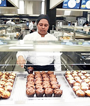 Besides our 7,500-strong product range, our Hyderabad store restaurant has a 1,000-seat capacity. It is the largest within IKEA and possibly the largest in India too.