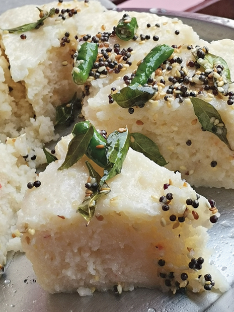 Rice Flour Dhokla