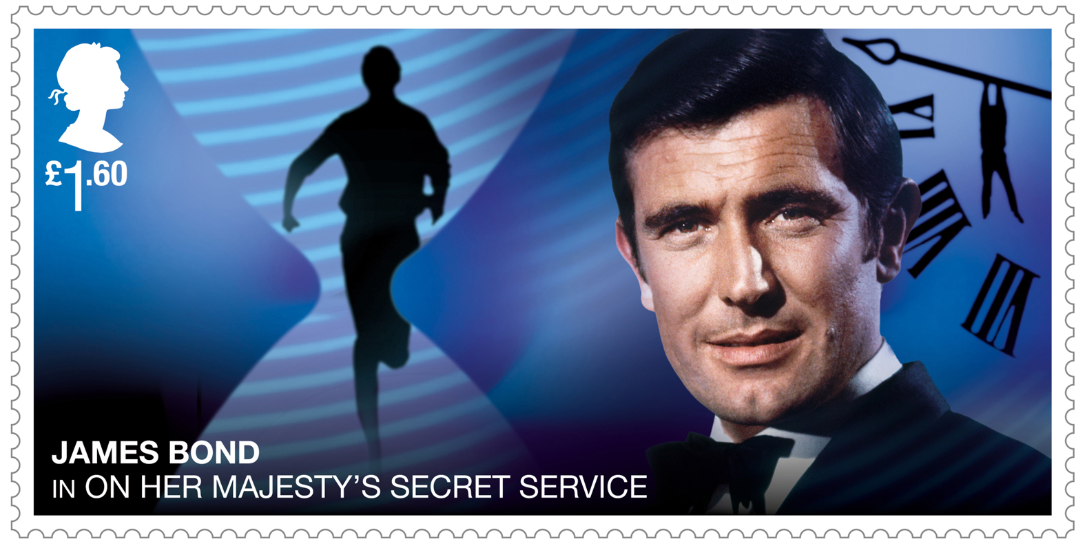 George Lazenby (the one with the single Bond film) in 'On Her Majesty’s Secret Service' (1969)