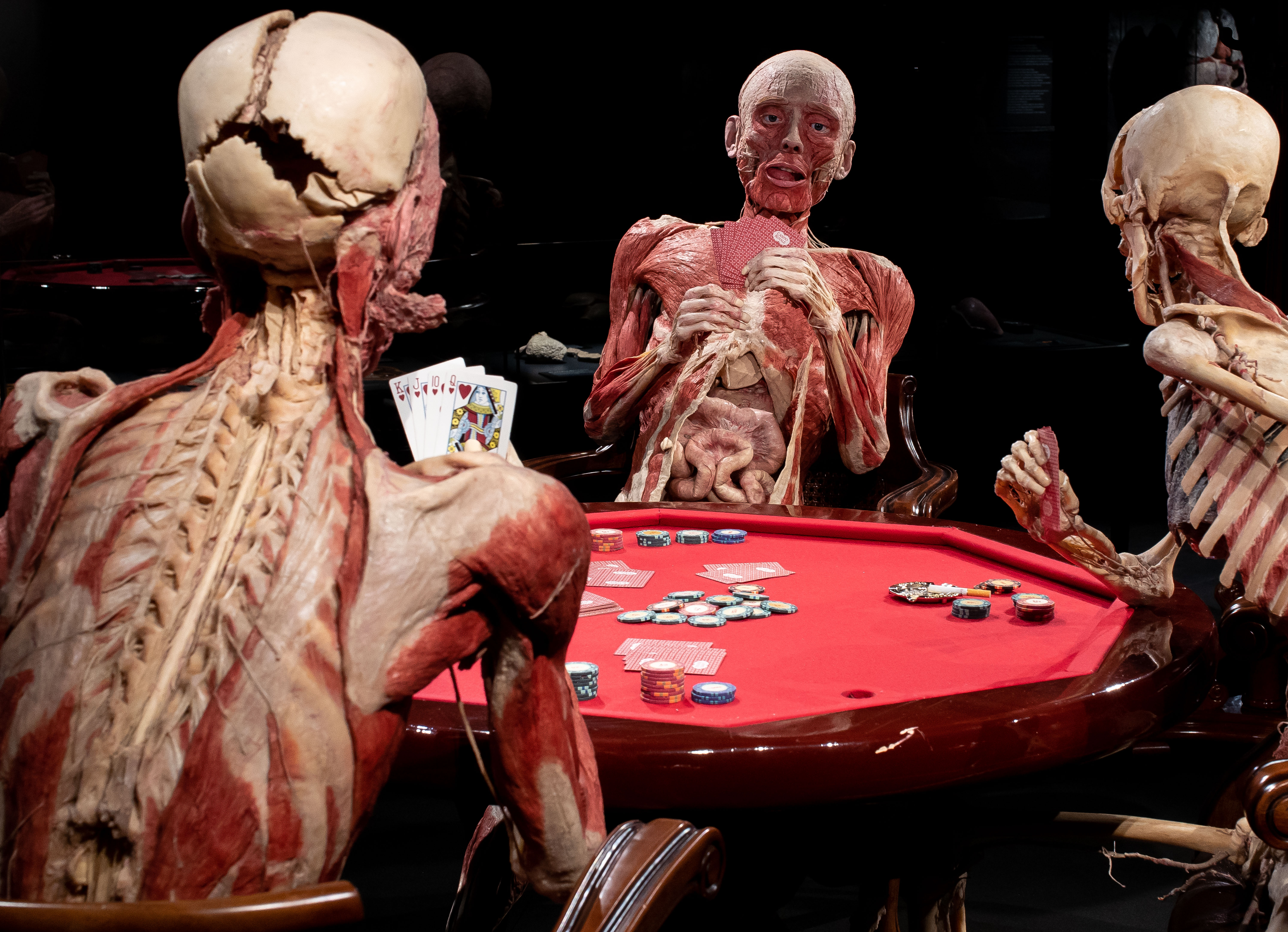 Poker Playing Trio
