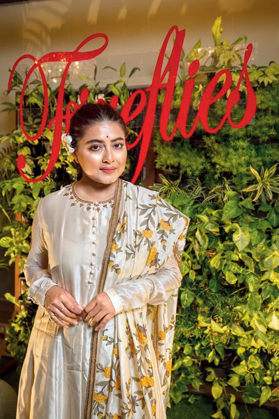 Gargee Roychowdhury turned up traditional and beautiful in a Prasant Chauhan ensemble.