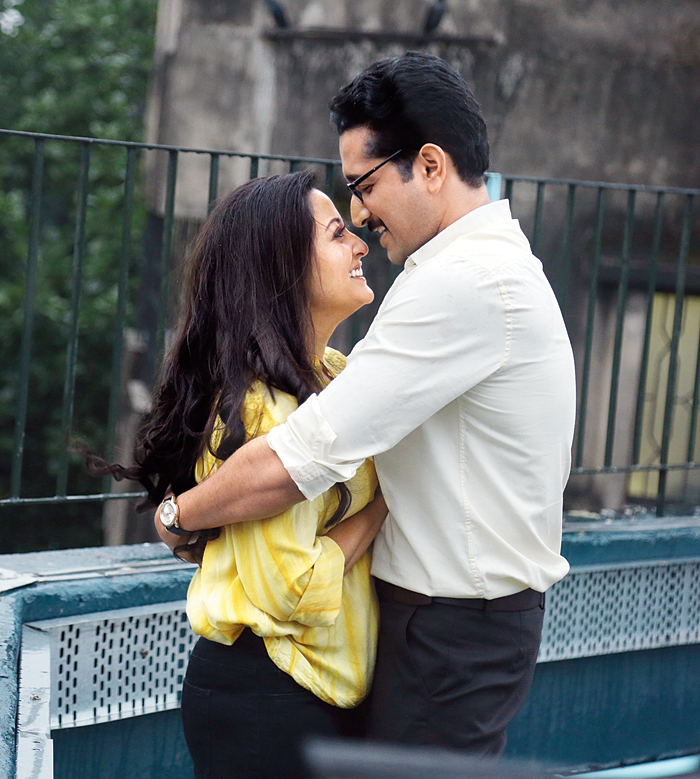 Parambrata and Raima in Dwitiyo Purush, which releases on January 23