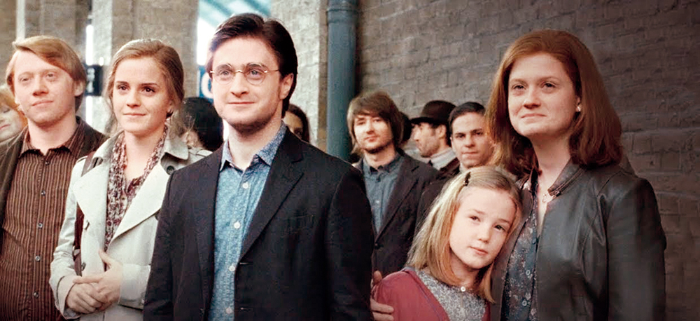 The final scene of the film franchise in Harry Potter and the Deathly Hallows: Part 2
